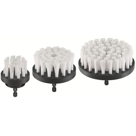 Flex Bürstenset Reinigungsbürsten Brush Set zum 3tlg. (Ø 50, 75, 100 mm)
