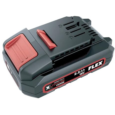 FLEX - CHARGEUR DE BATTERIE RECHARGEABLE LI-LON 18 V - BATTERIE 18 V AVEC SYSTÈME DE GESTION ÉLECTRONIQUE, PROTECTION INTÉGRÉE D