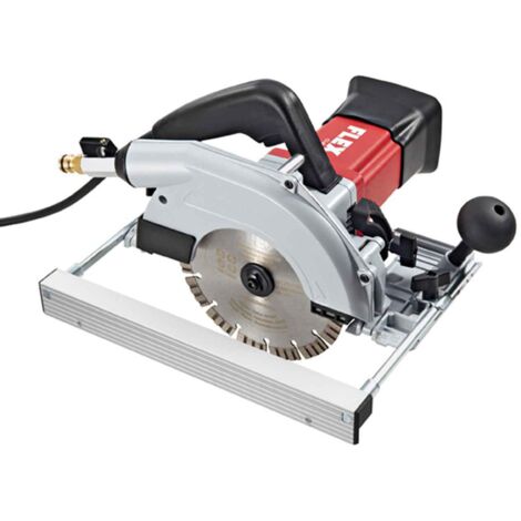 Flex CS 60 WET Scie circulaire à eau pour coupes humides, coupes d'onglets jusqu'à 45°, avec disjoncteur PRCD