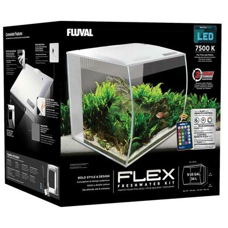 Flex Flex Aquarium 34 L Blanco