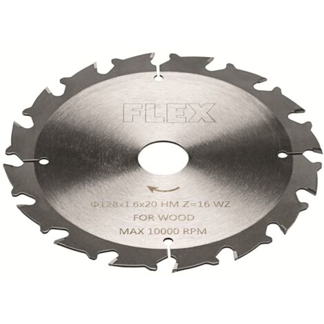 Flex HM-Kreissägeblatt 128x1,6x20 Z=16 WZ für CS 45