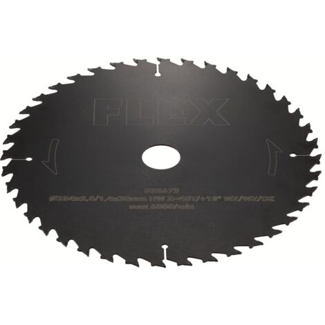 Flex HM-Kreissägeblatt 254x2,0/1,4x30 HW Z=40/+18° WZ/WZ/DZ für TS 92