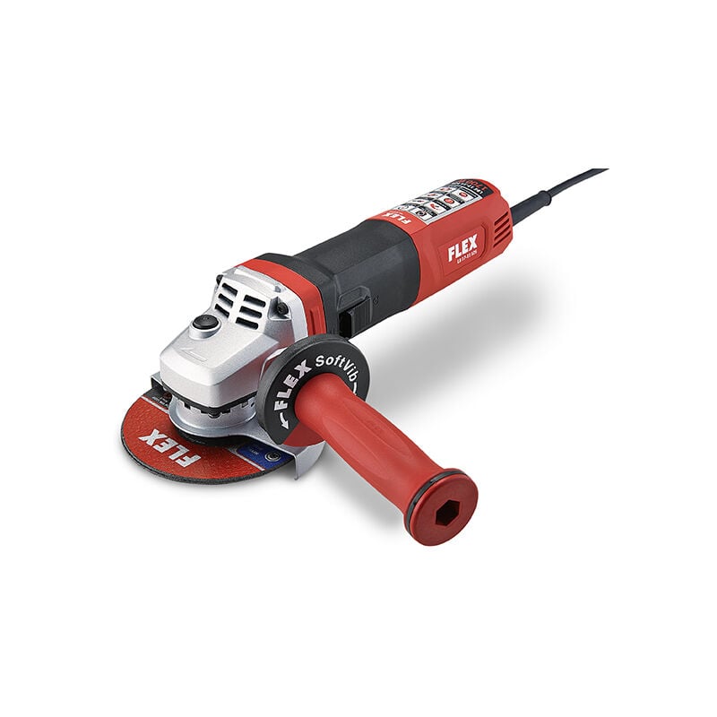 Smerigliatrice angolare 1700 watt con freno Ø125 mm lb 17-11 125 Flex con accessori - 447625