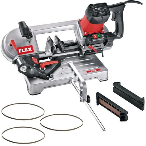 Flex Metall Bandsäge Sägerahmen 640x310x390 SBG4910 + Sägeband SB + Spannbacken