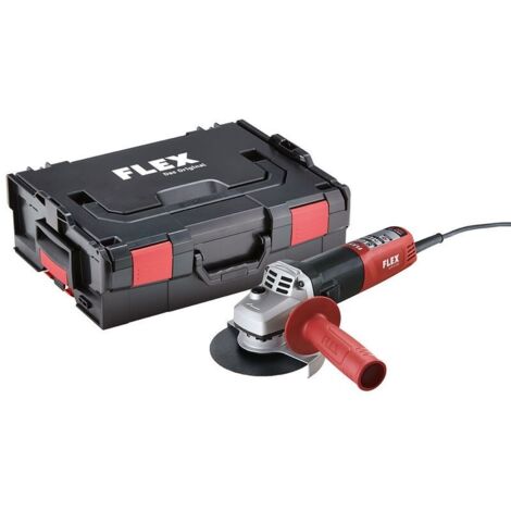 Flex – Meuleuse d'angle 125mm 900W – Vitesse réglable 6000-11500 tr/min – Démarrage progressif – Mallette L-BOXX incluse