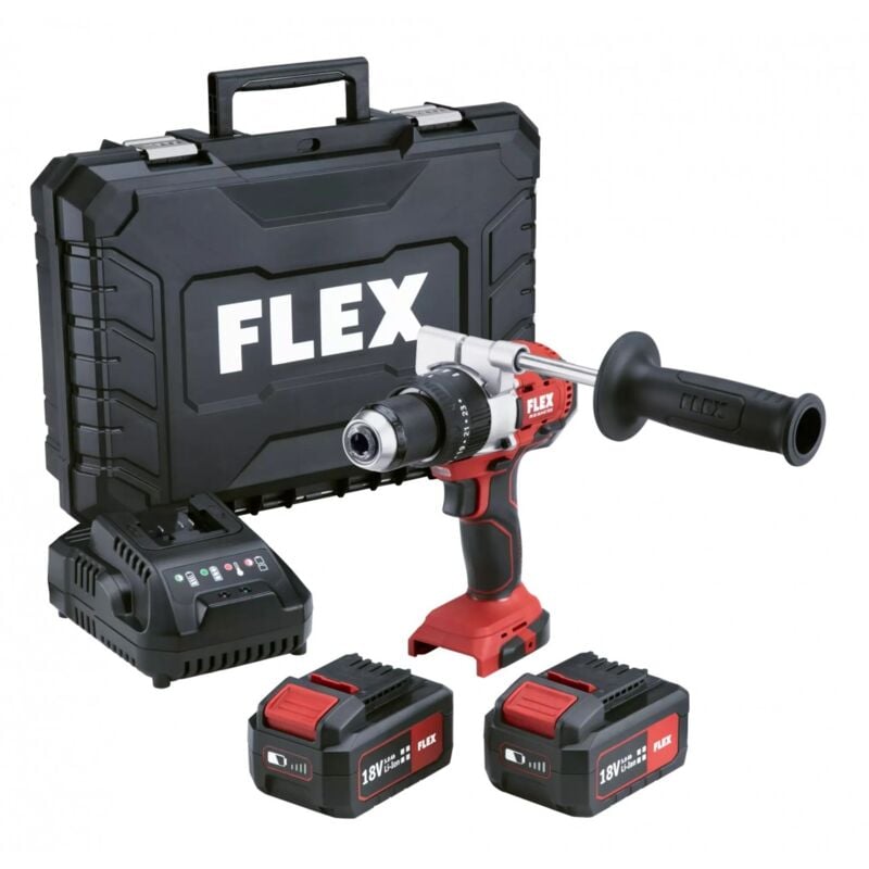 Perceuse à percussion sans fil pd 2G 18.0-EC FS55BC/5.0 2 vitesses 18V (516171) - Flex