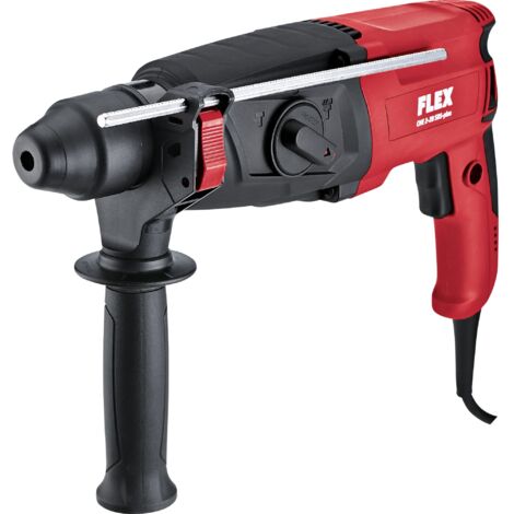 Flex – Marteau combiné 800W SDS-plus – Énergie de frappe 2,7J – Perçage béton jusqu'à 28mm – Rotation droite-gauche – 4m câble - CHE 2-28