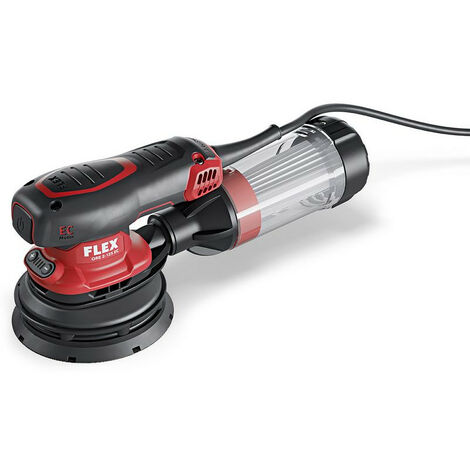 Flex – Ponceuse excentrique 125 mm – Moteur Brushless – Puissance 260 W – Aspiration intégrée Ø 27 mm – Idéale pour ponçage bois dur - ORE 2-125 EC SET