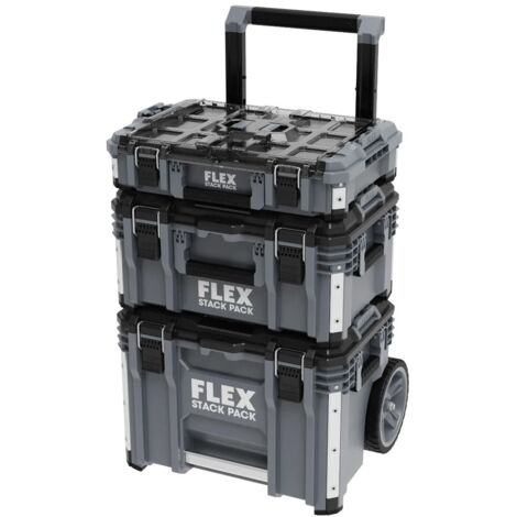 Flex Power Tools 531461 TK-L SP SET-1 STACK PACK Carrying Case Kit 1 FLXTKLSPSET1
