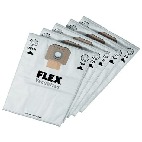 Flex Power Tools Fleece Filter Bags (Pack 5) FLXVCE35FBAG