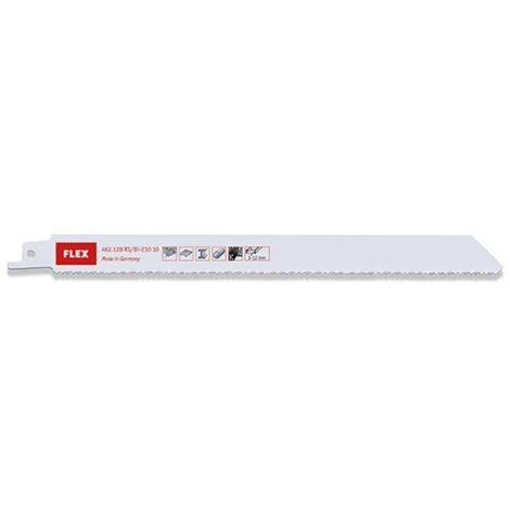 Flex Sägeblätter für Metall, Holz, Kunststoffe, Ausführung: 462128, RS/Bi 230-10