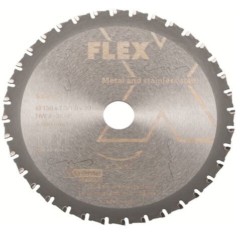 Flex Sägeblatt für Stahl und Edelstahl 150x1,3/1,0x20 HW Z=36/0° f. CSM 57 18-EC