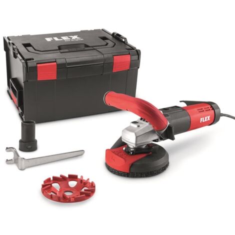 FLEX Sanierungsschleifer 125mm LDE 16-8 125 R, Kit E-Jet 2x Schleifteller 504998