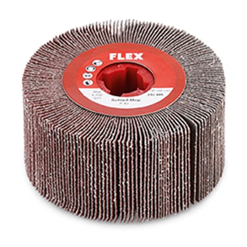 Image of Flex - Schleif-Mop P80 100Øx100 schleifwalze für Satiniermaschinen 358843