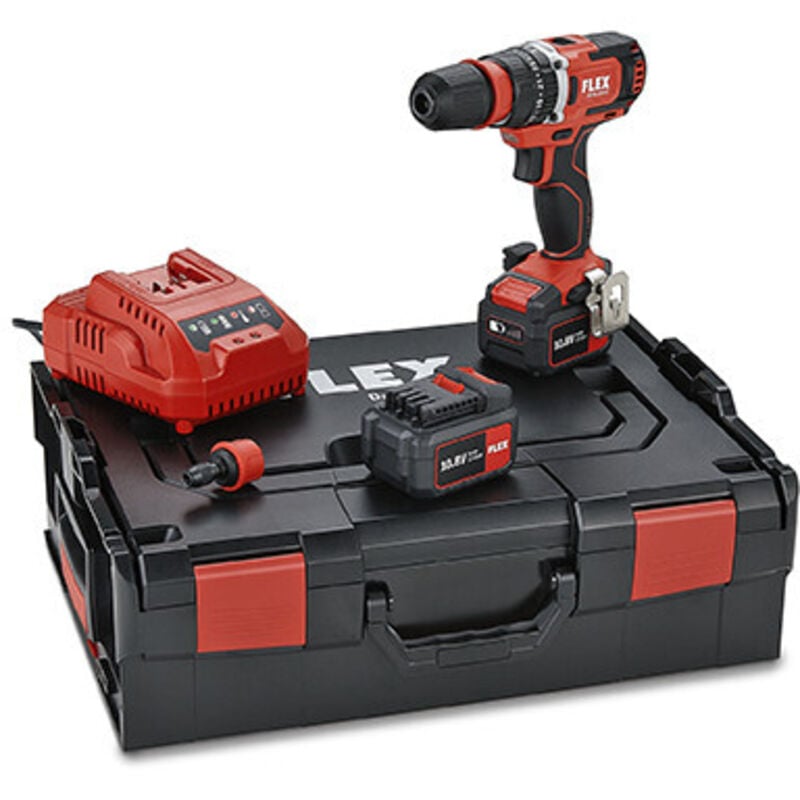 Coffret visseuse/perceuse pd 2G 10.8-EC kit power - 10,8V - 32/58 Nm Flex