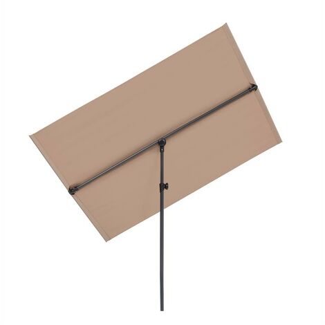 Flex-Shade L parasol 130 x 180 cm Polyester UV 50 taupe - Taupe - Taupe