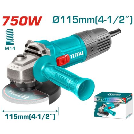 FLEX SMERIGLIATRICE ANGOLARE 115mm 750W PROFESSIONALE TOTAL