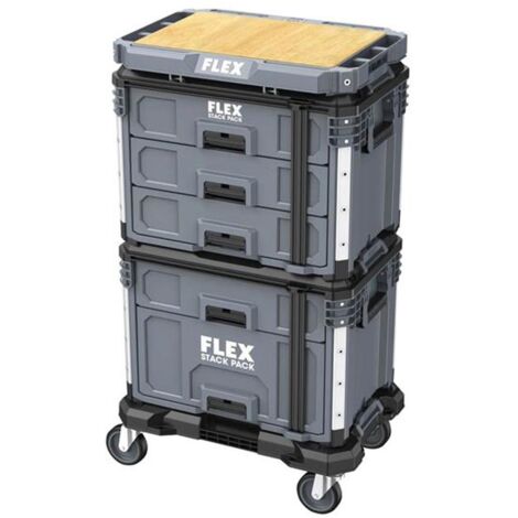 Flex Tools TKL SP Set 2 Stack Pack Carrying Case Kit