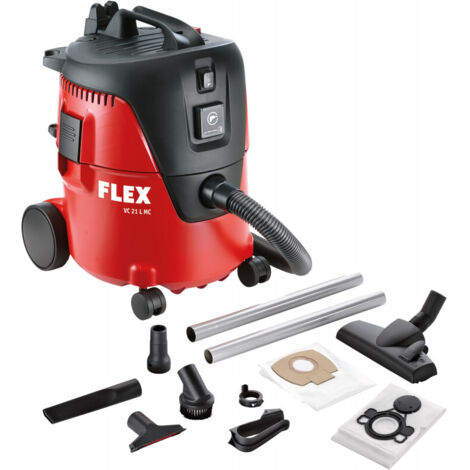 Flex VC21LMC - Aspirateur eau et poussière - incl sacs filtrants (5 pièces) - 1250W - Classe L - 20L