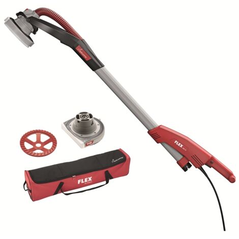 Flex Wand- und Deckenschleifer Beton Giraffe GDE 10 mit Wechselkopfsystem, Ausführung: 504.203, Set Turbo Jet