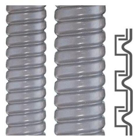Flexa Metallschutzschlauch flüssigkeitsdicht SPR-PVC-AS AD36/10gr 10 Stk