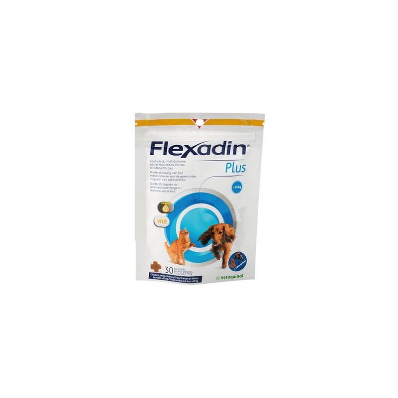 Flexadin Plus pour animaux de compagnie de 1 - 10 kg 30 comp
