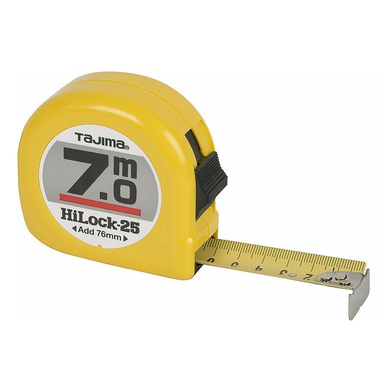 

FLEXOMETRO HI-LOCK 25mm. 7Mt. - Tajima