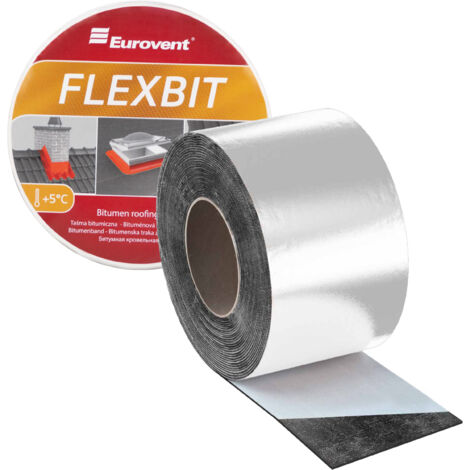 FLEXBIT Bitumenband 100mm x 10m Aluminium