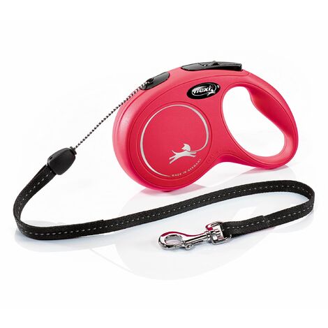 Flexi Classic Cord Red 8m - sml - 144451