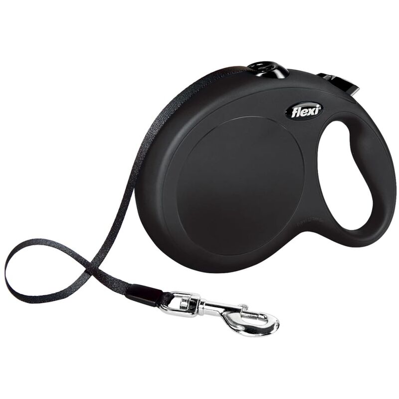 

Correa de cinta New Classic 8 m negra 11743 - Negro - Flexi