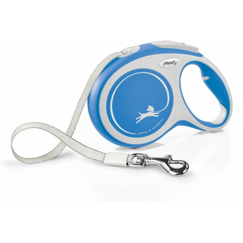 Laisse New Comfort l Tape 8 m blue Flexi CF30T8-251-BL-20