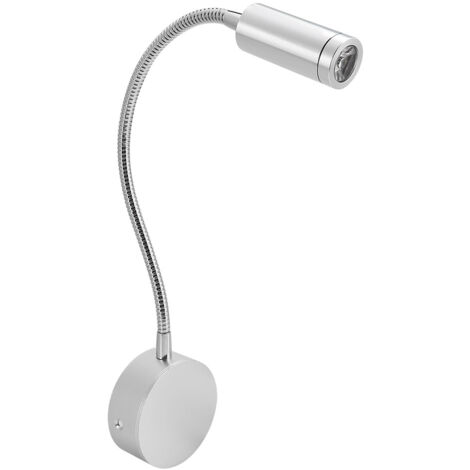 Flexible 1-W-LED-Wandleuchte, verstellbare Leselampe fürs Schlafzimmer, 85–265 V