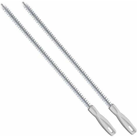 Flexible 45 cm évier Brosse de Nettoyage pour vidange Drague Outil, Nettoyeurs pour Drain Outils, Vidange Hair Remover Clog, Furet Déboucheurs canalisation,SEMAket