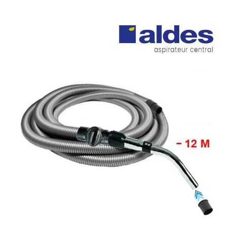 Flexible ALDES avec poignée standard chromée remplace la poignée de commande pneumatique ALDES 11070062 avec douille de démarrage - longueur au choix - 12m