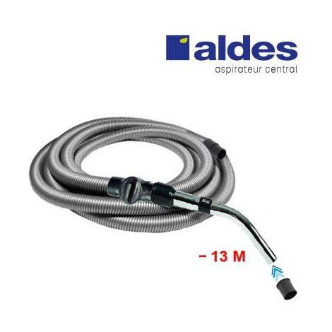 Flexible ALDES avec poignée standard chromée remplace la poignée de commande pneumatique ALDES 11070062 avec douille de démarrage - longueur au choix - 13m