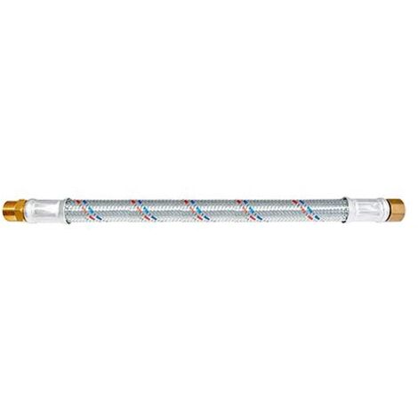 Flexible antivibrante mf 3/4 cm 30 avec raccords en ottone verniciato