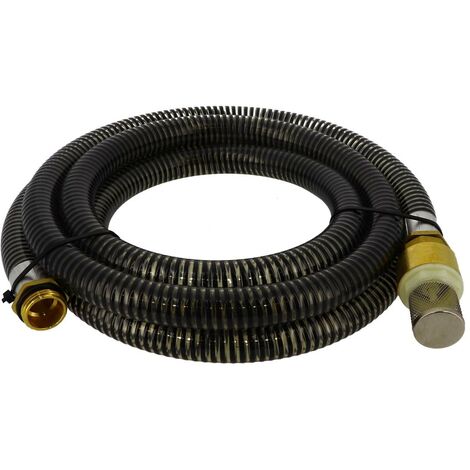 FLEXIBLE ASPIRATION Ø 25MM 4M M1'' CREPINE A CLAPET RENSON