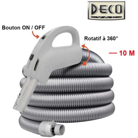 Flexible avec interrupteur Déco Vac - Convient à toutes marques - longueur au choix (de 9 à 12m) - 10m