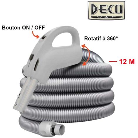Flexible avec interrupteur Déco Vac - Convient à toutes marques - longueur au choix (de 9 à 12m) - 12m