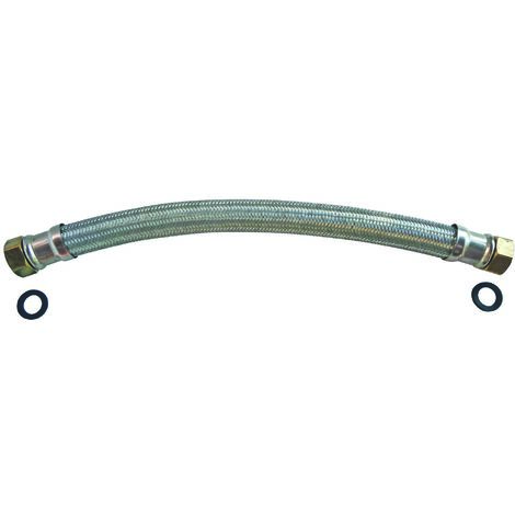 Flexible chauffage 2 écrous tournants 1" - 500 mm