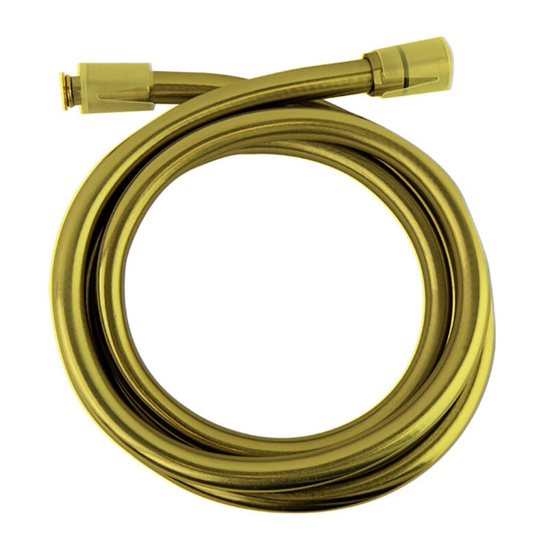 Ramon Soler - Flexible Chromalux 1,20m pour douchette wc, Or brossé - 1121COC