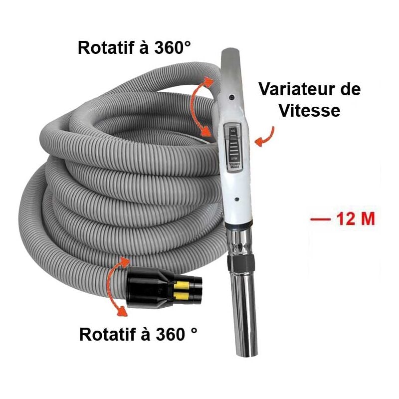 Flexible à variateur de vitesse - longueur au choix (de 8 à 15m) - 12m