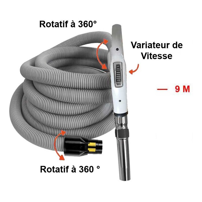 Flexible à variateur de vitesse - longueur au choix (de 8 à 15m) - 8m