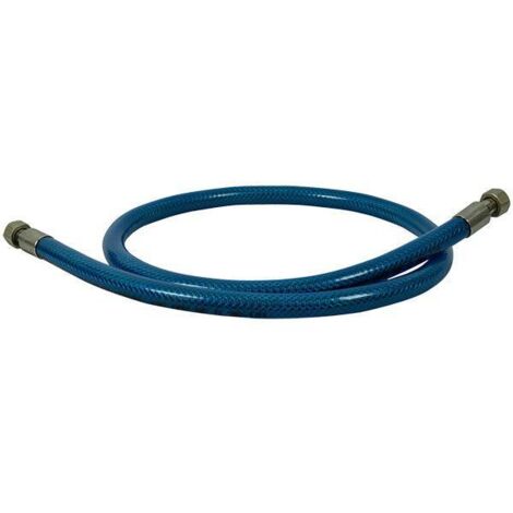 Flexible de acero inoxidable para gas natural 15x21 Macho - Macho Largo 750mm