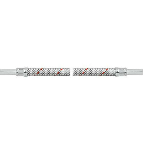 Flexible de bruleur fioul avec 2 tubulures 10 mm 500 mm
