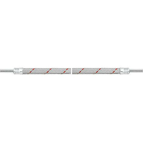 Flexible de bruleur fioul avec 2 tubulures 8 mm 500 mm