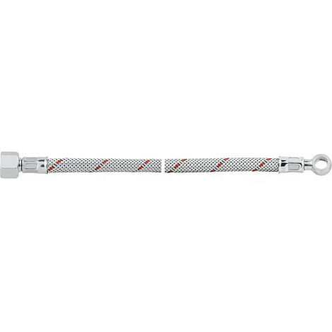 Flexible de bruleur fioul avec ecrou-raccord 3/8", bague 10 mm 1000 mm, Abig, Schéer