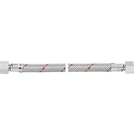 Flexible de bruleur fioul avec ecrou-raccord des deux cotes 3/8" flexible standard 500 mm