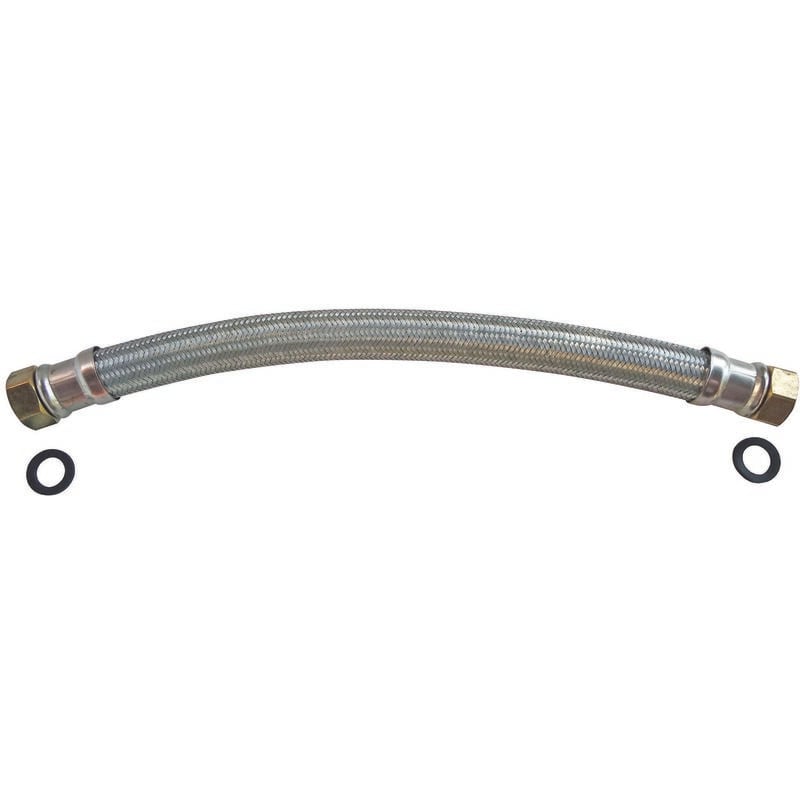 Flexible chauffage 2 écrous tournants 1' - 1000 mm