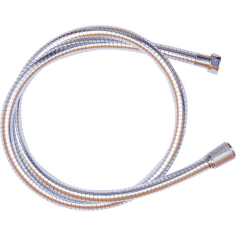flexible de douche 150 cm Diamant en plastique chromA  avec raccord conique